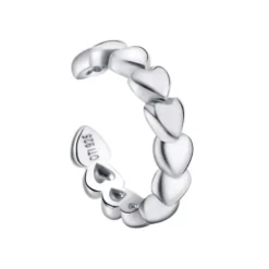 Plus ear cuff hopeakorvakoru E32944