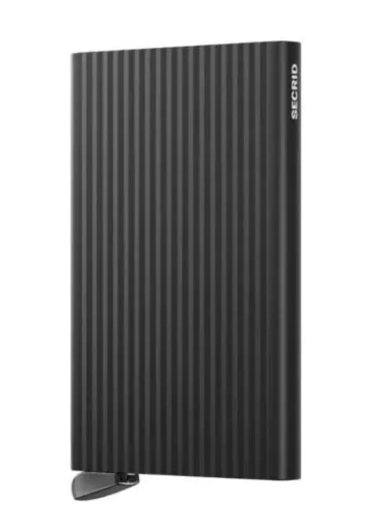 Secrid Cardprotector Fluted Black+ muu esine CFI-Black+