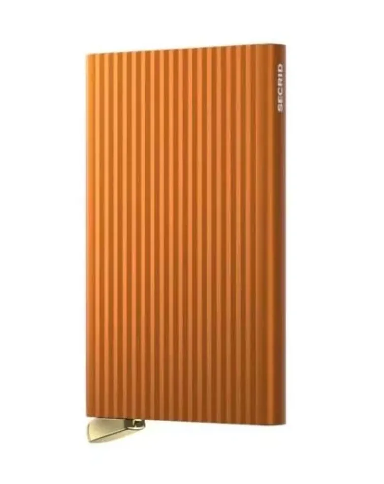 Secrid Cardprotector Fluted Orange+ muu esine CFI-Orange+