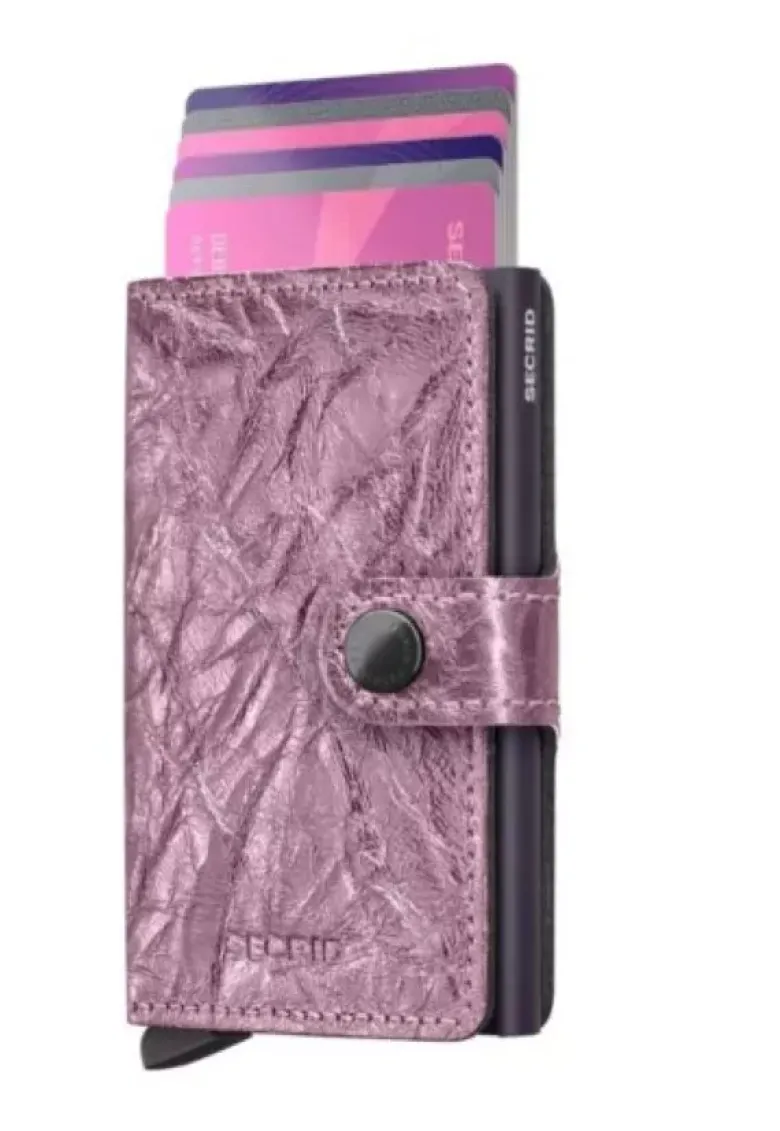 Secrid Miniwallet Crunch Pink muu esine MCr-Pink