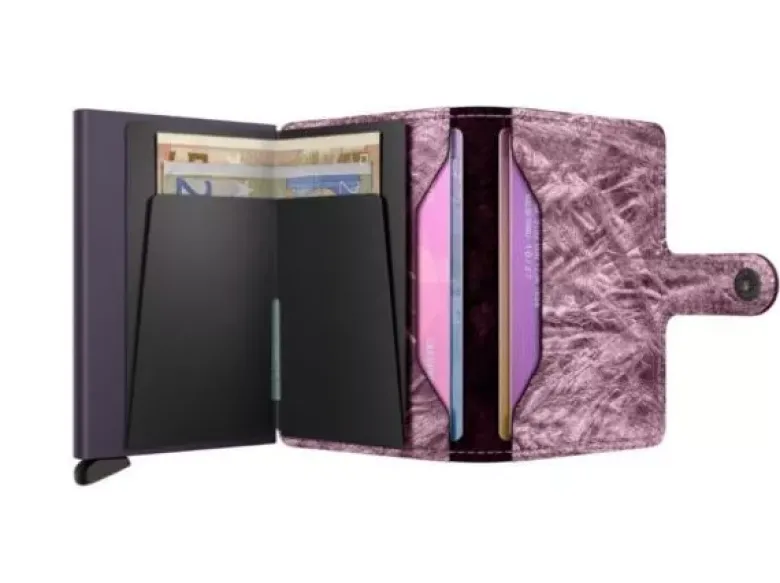Secrid Miniwallet Crunch Pink muu esine MCr-Pink