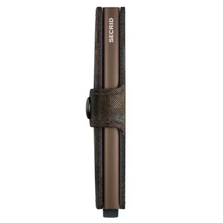Secrid Miniwallet Jungle muu esine Mju-Brown