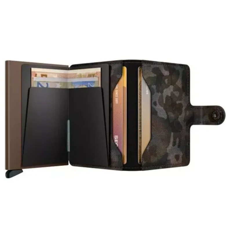 Secrid Miniwallet Jungle muu esine Mju-Brown