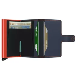 Secrid Miniwallet muu esine MM-NIGHT BLUE & ORANGE