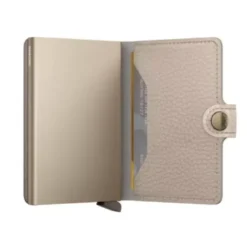 Secrid Miniwallet Vintage Pebble Lattemuu esine MPe-LATTE