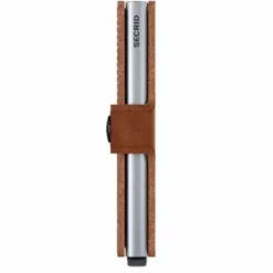 Secrid Miniwallet v muu esine MV-COGNAC-SILVER