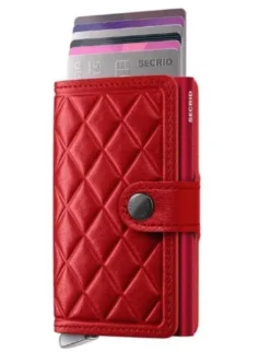 Secrid Premium Miniwallet Diamond Red muu esine MEd-Red