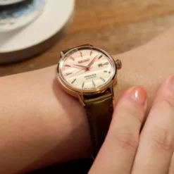 Seiko Presage Cocktail Time Pinky Twilight Limited Edition naisten kello SRE014J1