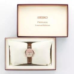 Seiko Presage Cocktail Time Pinky Twilight Limited Edition naisten kello SRE014J1