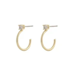 Snö of Sweden Duo Small Ring Earri muotikorvakoru 867-7500251