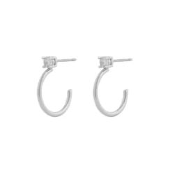 Snö of Sweden Duo Small Ring Earri muotikorvakoru 867-7500012