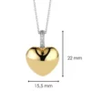 TI SENTO Milano hopeariipus 6745SY
